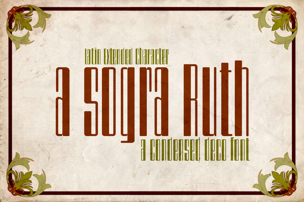 A Sogra Ruth Font for Striking Web Design
