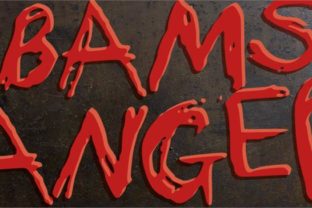 Bams Anger: A Scratchy Display Font for Bold Campaigns