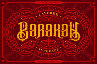 Barakah Font: Victorian Style for Modern Brands
