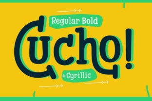 Cucho: A Playful Display Font for Editorial Design