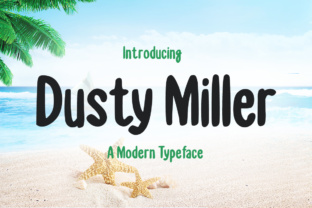 Dusty Miller: The Display Typeface for Editorial Design