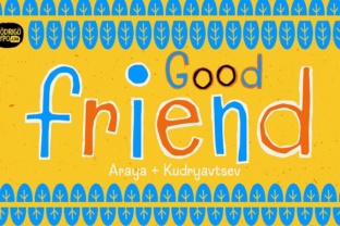 Goodfriend: A Playful Typeface for Consistent Branding
