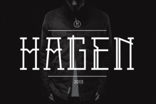 Hagen: A Display Typeface That Brings Extravagant Style to Real Branding Work