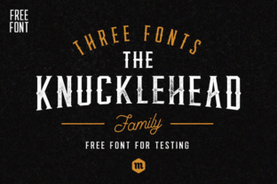 Knucklehead Font Brings a Rugged Edge to Small Business Branding
