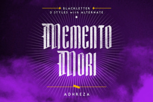 Memento Mori: A Blackletter Font That Gives Small Brands a Bold, Memorable Edge