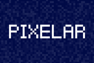 Pixelar Family: A Pixel Display Typeface for Crafters