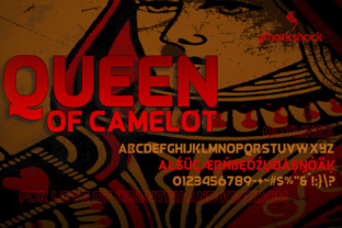 Queen of Camelot: A Display Font for Editorial Design