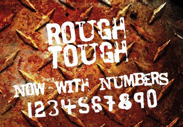 Rough Tough: The Grungy Display Font for Product Creators