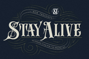Stay Alive Display Font for Campaigns That Demand Attention