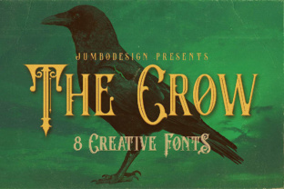 The Crow: A Distinctive Serif Font for Digital Designers