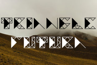 Triangle Futura: A Display Typeface with Geometric Precision