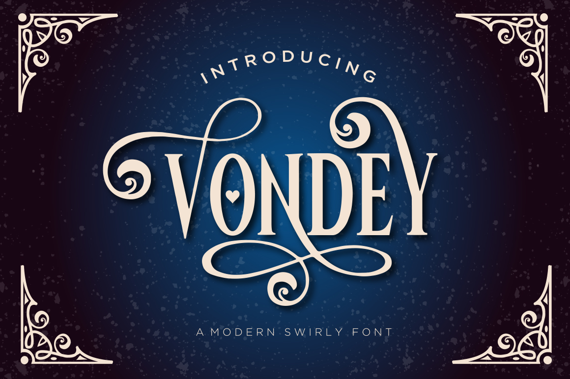 Vondey: A Display Font That Elevates Web Design